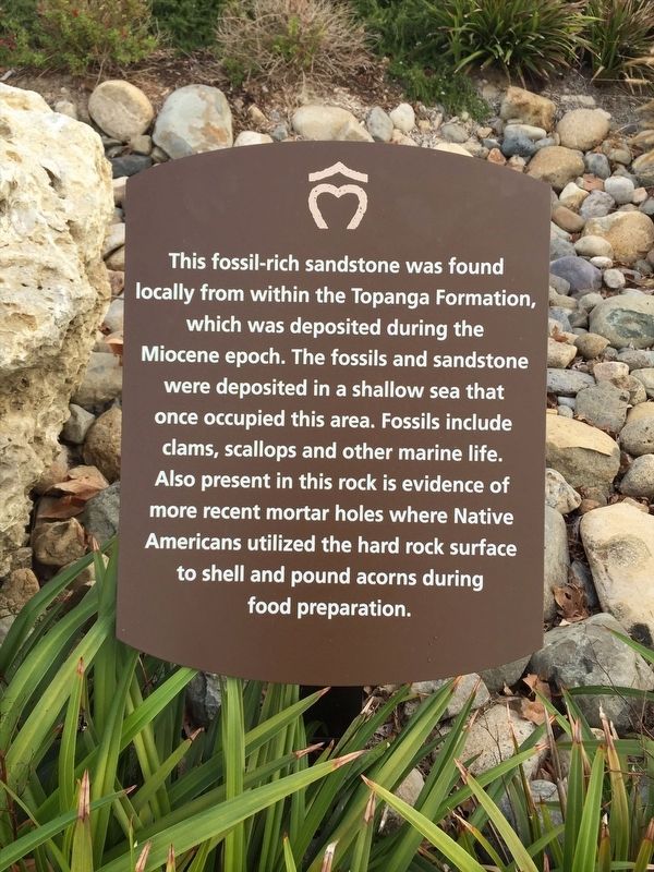 Topanga Formation Marker image. Click for full size.