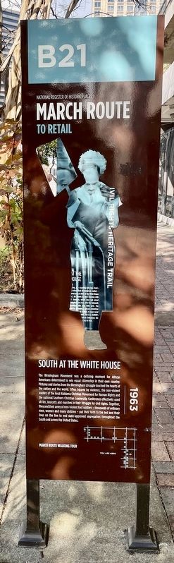 South at the White House Marker image. Click for full size.