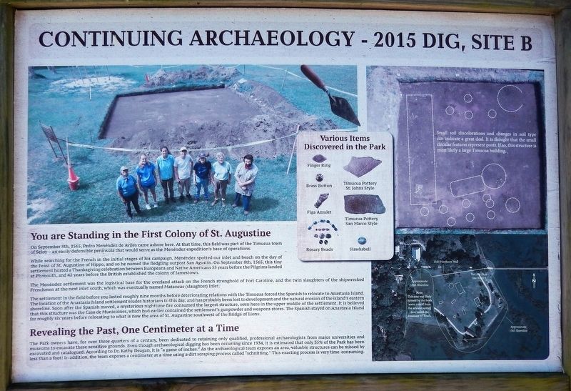 Continuing Archaeology Marker image. Click for full size.
