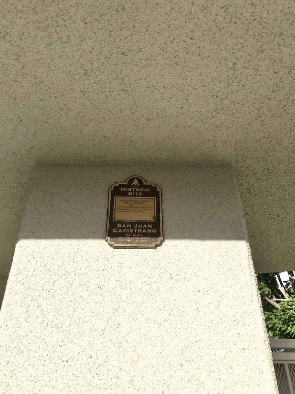Capistrano Union High School Marker image. Click for full size.
