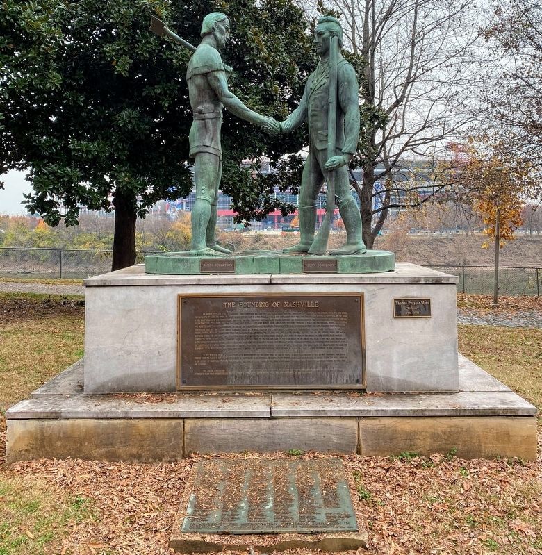 Founding of Nashville Marker image. Click for full size.