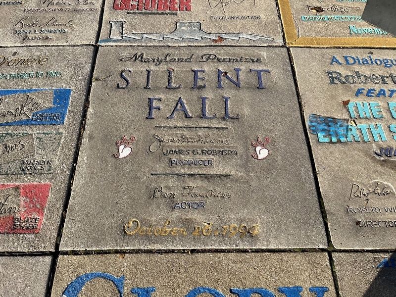 Silent Fall Marker image. Click for full size.
