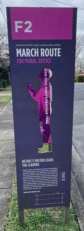 Bethel's Pastor Leads the Leaders Marker image. Click for full size.