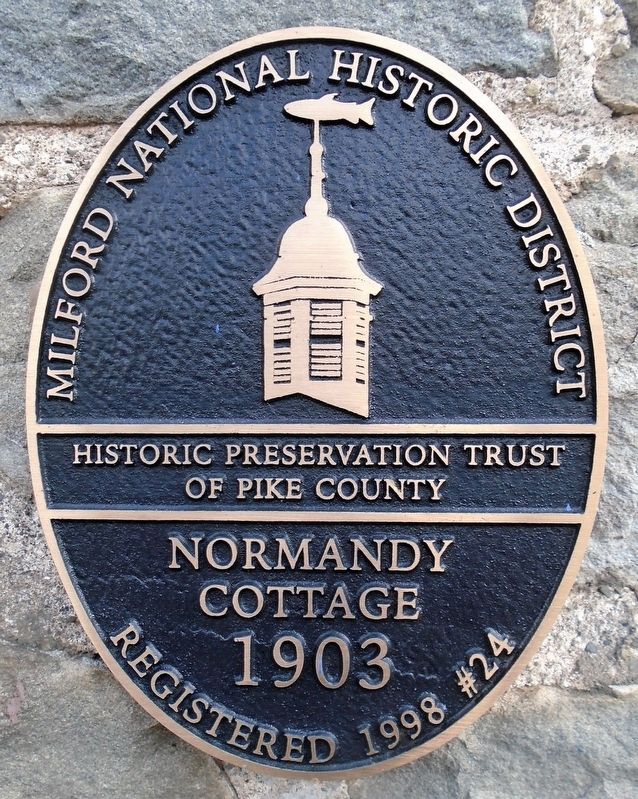 Normandy Cottage Marker image. Click for full size.
