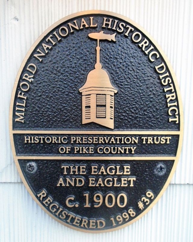 The Eagle and Eaglet Marker image. Click for full size.