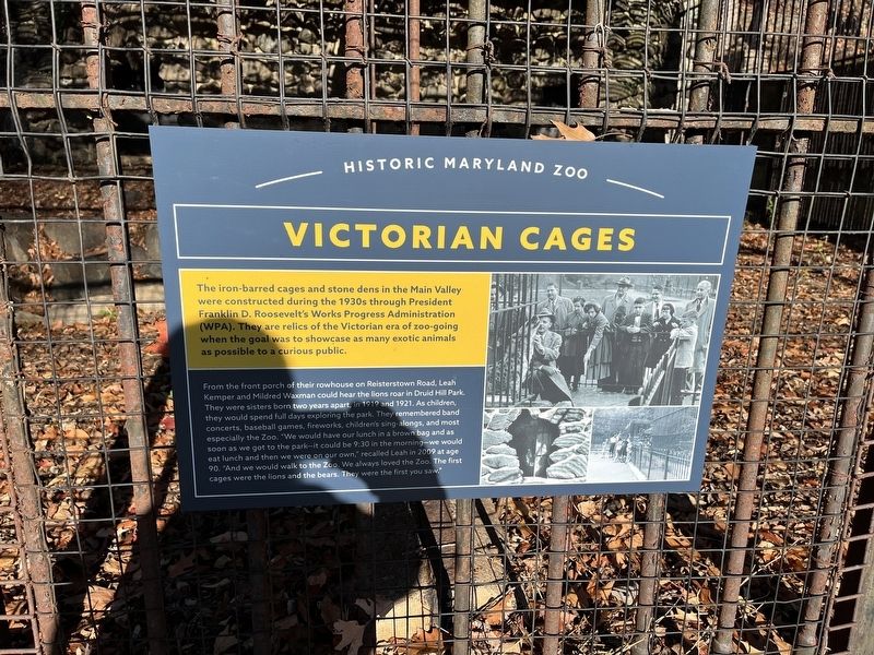 Victorian Cages Marker image. Click for full size.