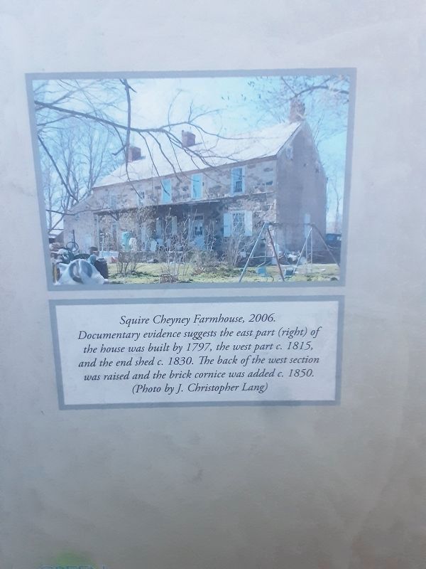 Squire Cheyney: Progressive Farmer Marker image. Click for full size.