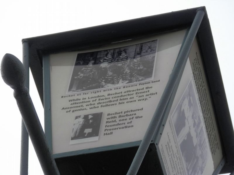 Sidney Bechet Marker image. Click for full size.