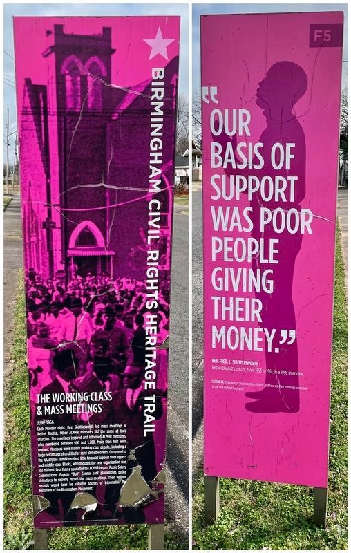 The Working Class & Mass Meetings paired marker image. Click for full size.