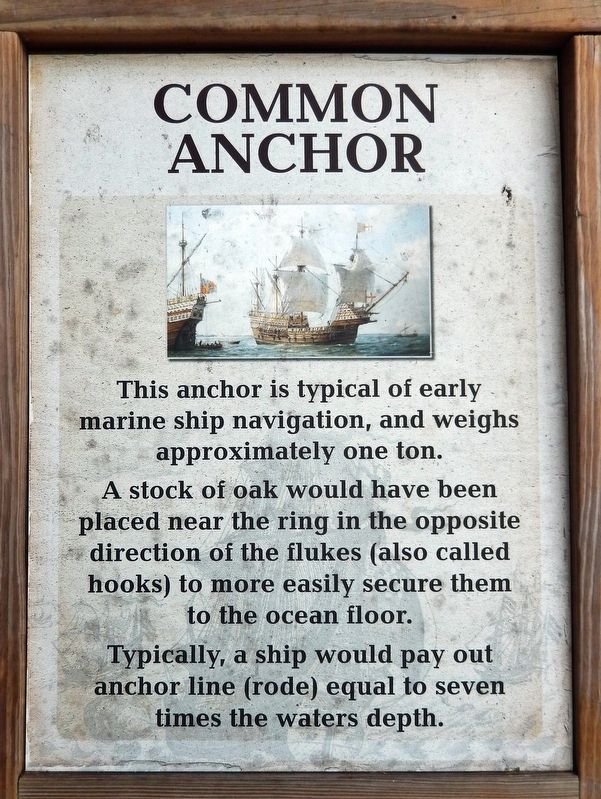 Common Anchor Marker. Click for full size. Common Anchor Marker image. Click for full size.