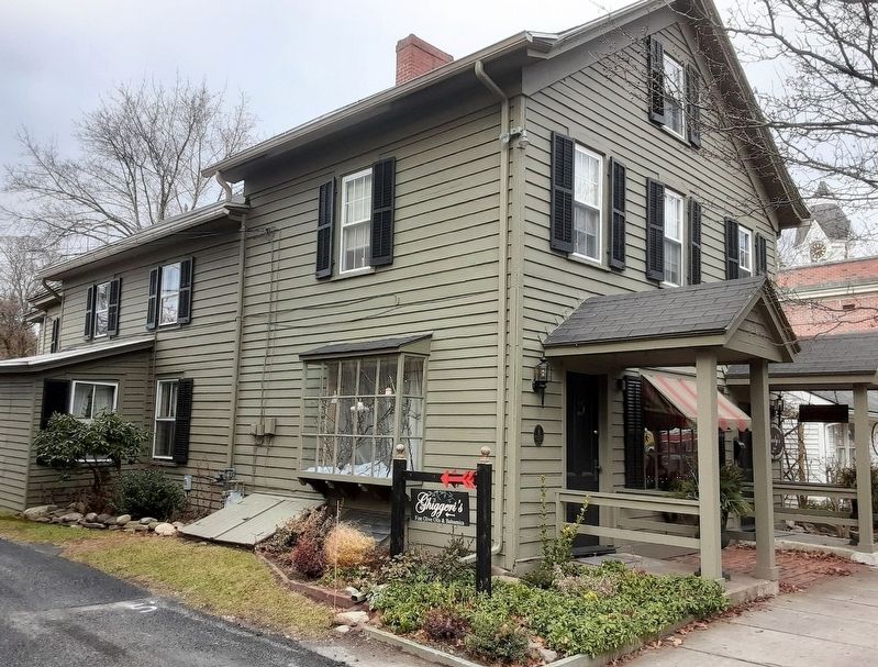 Jonathan Brink House and Marker image. Click for full size.