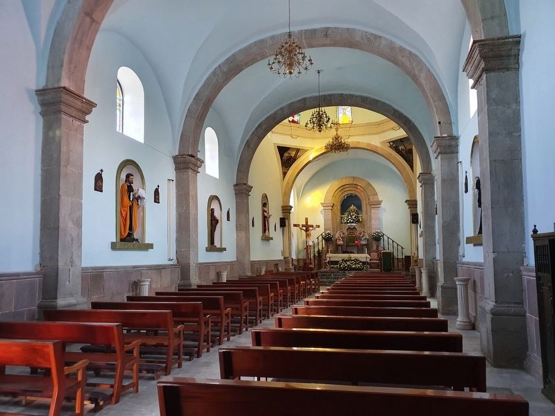 An interior view of the Church of the Virgen de la Pea de Francia image. Click for full size.