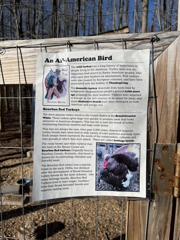 An All-American Bird Marker image. Click for full size.