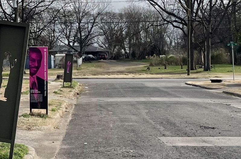 Leaving Town, But Not the Battle Marker image. Click for full size.