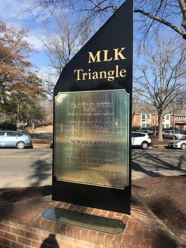 MLK Triangle Marker image. Click for full size.