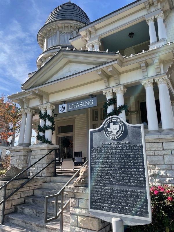 Garvey-Veihl House and Marker image. Click for full size.