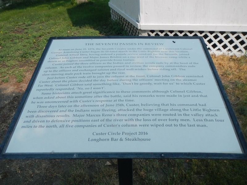 The Seventh Passes in Review Marker image. Click for full size.