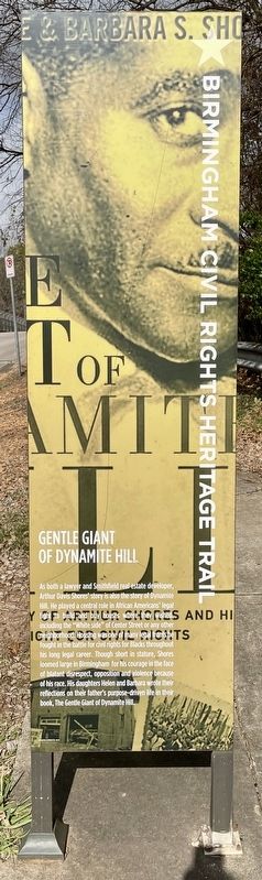 Gentle Giant of Dynamite Hill Marker image. Click for full size.