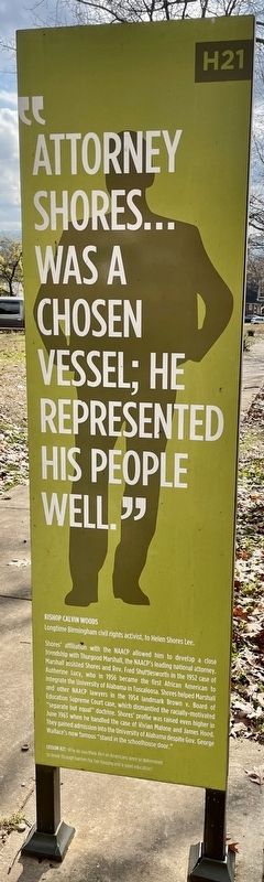 Attorney for His People Marker image. Click for full size.
