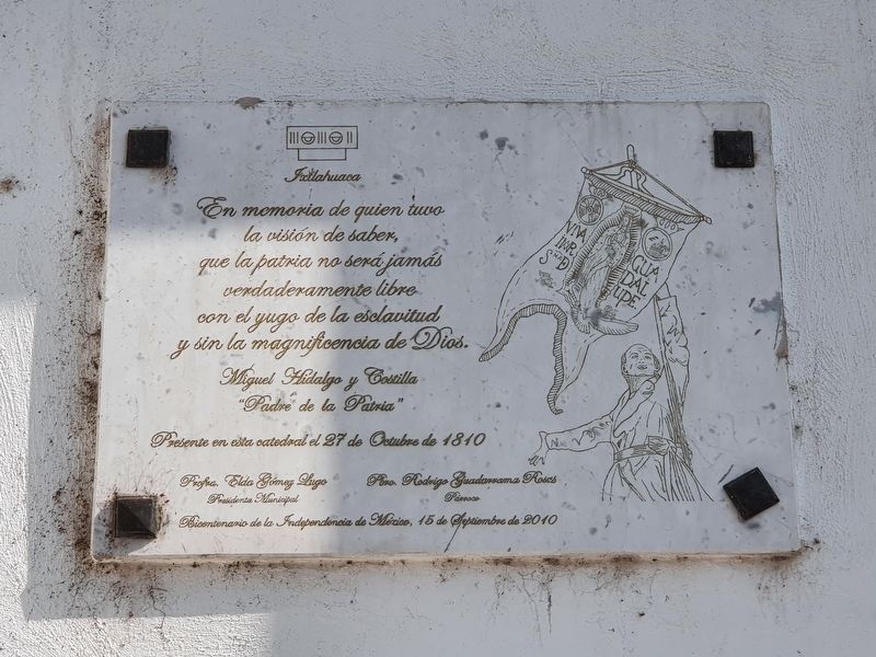 Miguel Hidalgo y Costilla in Ixtlahuaca Marker image. Click for full size.
