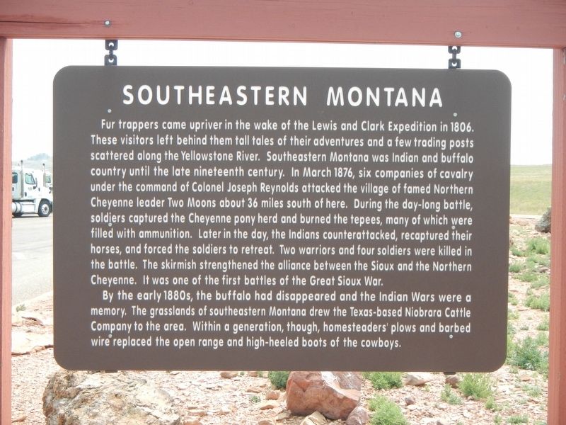 Southeastern Montana Marker image. Click for full size.