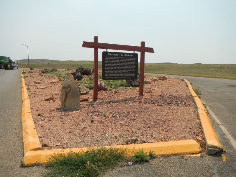 Southeastern Montana Marker image. Click for full size.
