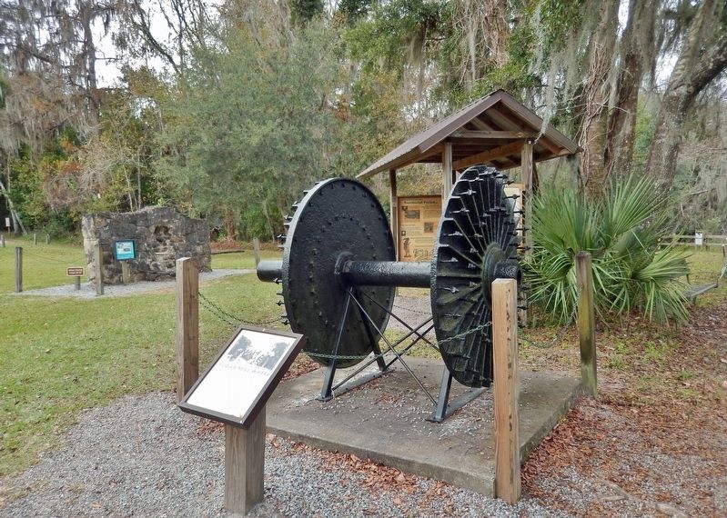 Sugar Mill Wheel Marker image. Click for full size.