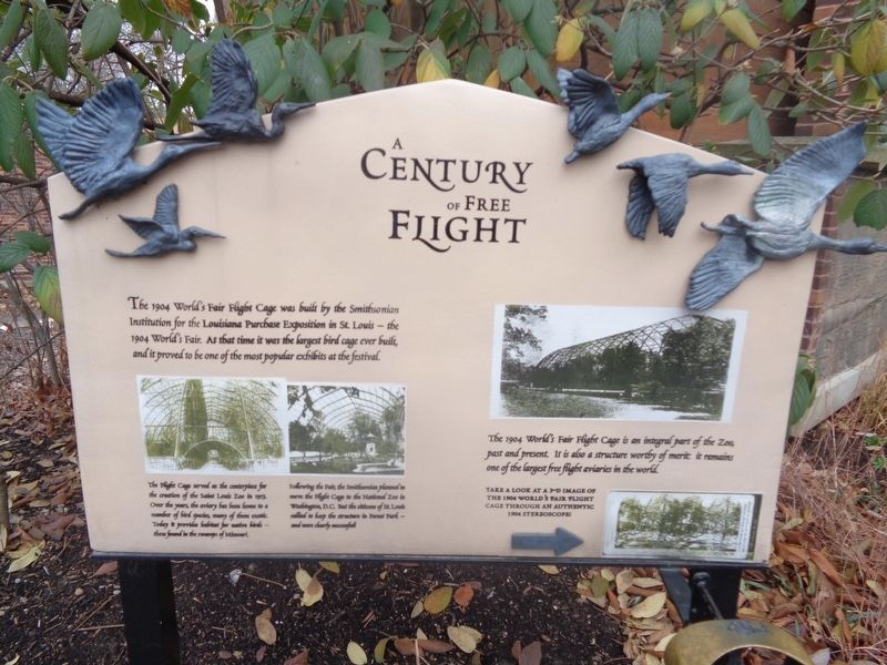A Century of Free Flight Marker image. Click for full size.