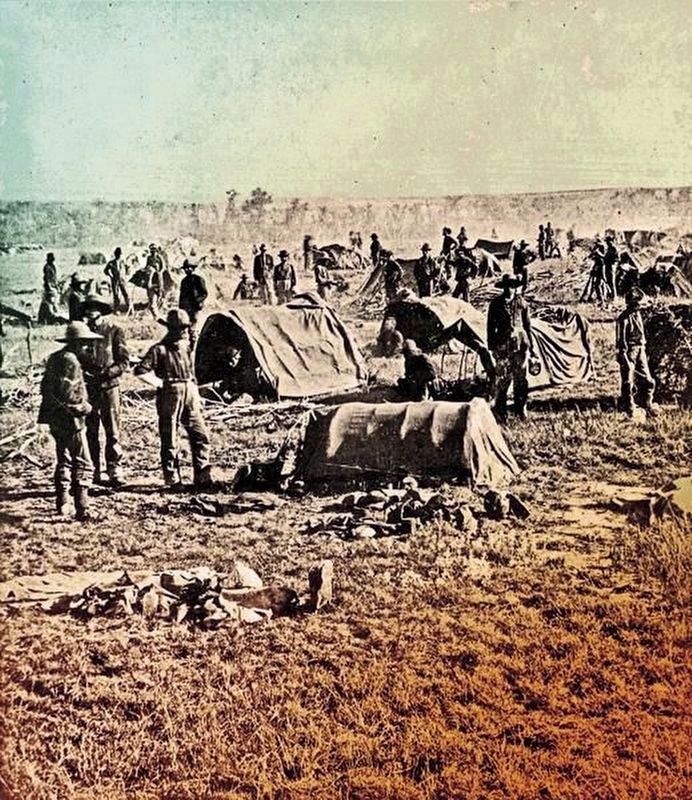Crook's Encampment. image. Click for full size.