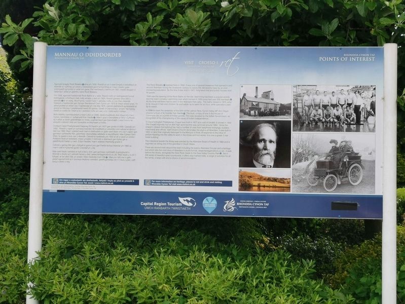 Aberdare Points if Interest - High Street Marker image. Click for full size.
