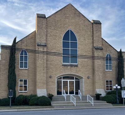 Birdville Baptist Church Marker. Click for full size. Birdville Baptist Church Marker image. Click for full size.