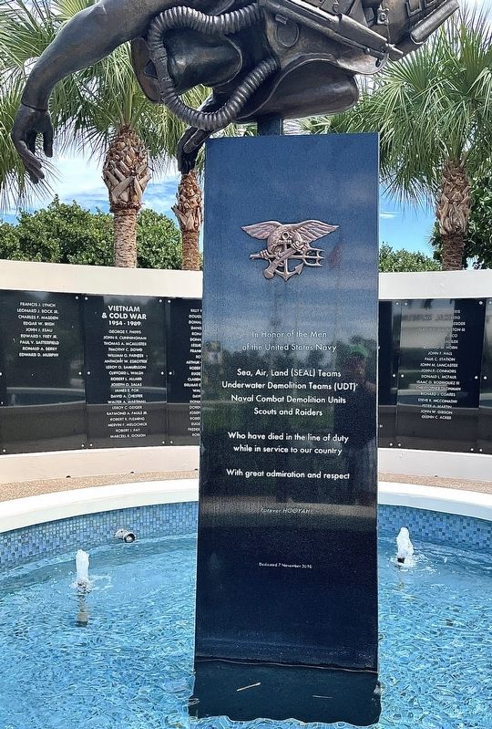 Navy SEAL Museum Memorial image. Click for full size.
