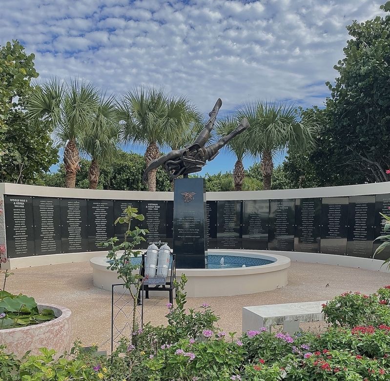Navy SEAL Museum Memorial image. Click for full size.