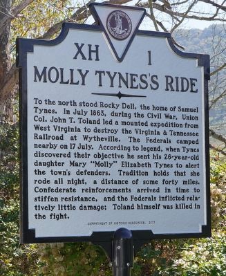 Molly Tyness Ride Marker image. Click for full size.