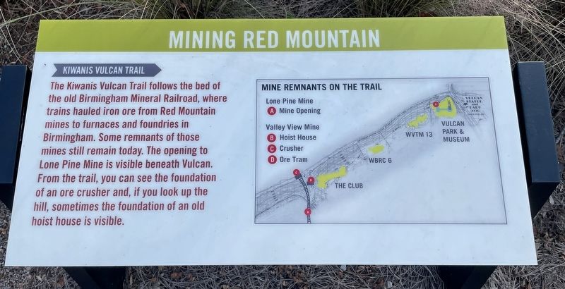 Mining Red Mountain Marker image. Click for full size.