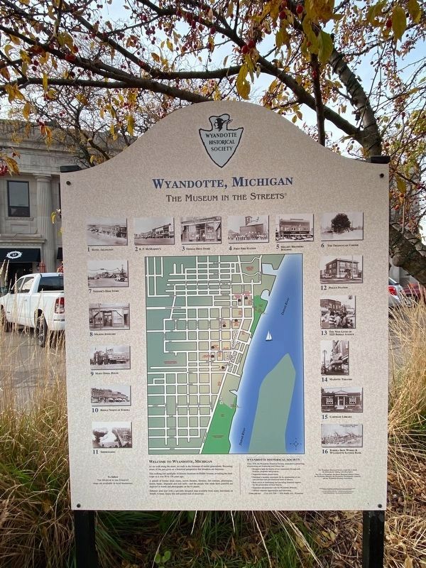 The Museum in the Streets Walking Tour Panel image. Click for full size.