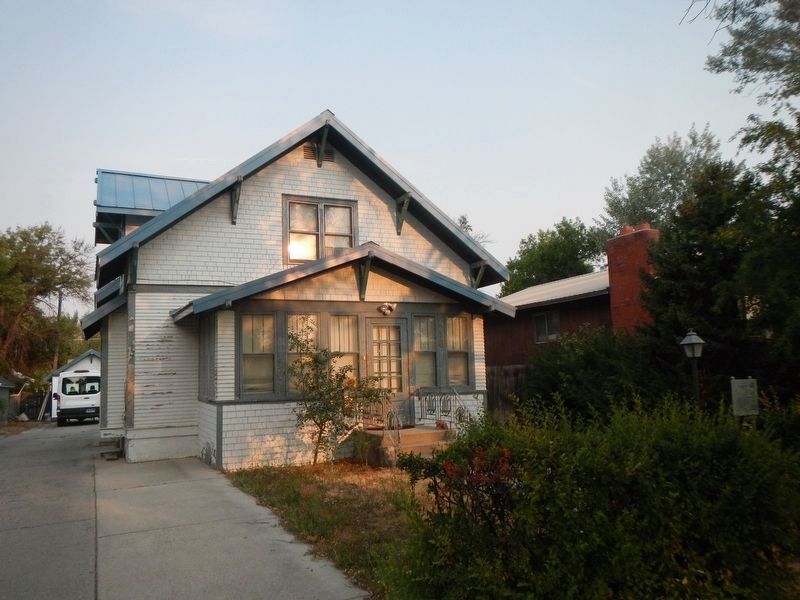 Francis Kopriva House and Marker image. Click for full size.