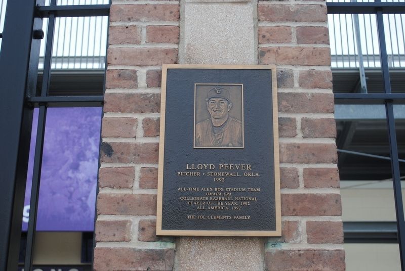 Lloyd Peever Marker image. Click for full size.