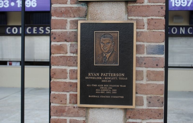 Ryan Patterson Marker. Click for full size. Ryan Patterson Marker image. Click for full size.