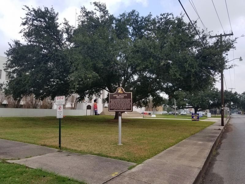 Howe Institute Marker. Click for full size. Howe Institute Marker image. Click for full size.