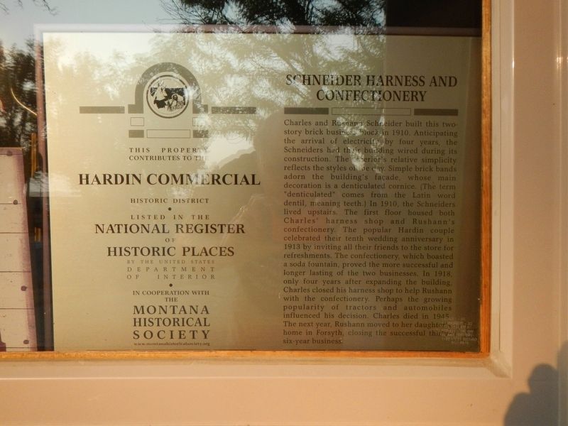 Schneider Harness and Confectionary Marker image. Click for full size.