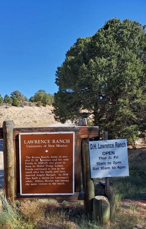 Lawrence Ranch Marker image. Click for full size.