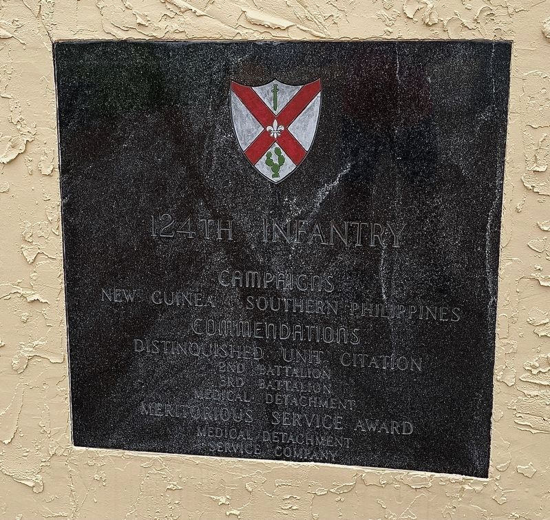 124th Infantry. Click for full size. 124th Infantry image. Click for full size.