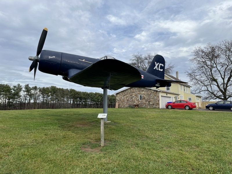 Chance-Vought F4U-1 Corsair Display image. Click for full size.