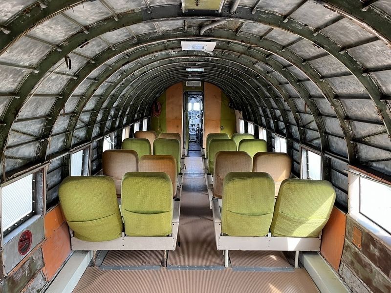 Inside of the Douglas DC-3. Click for full size. Inside of the Douglas DC-3 image. Click for full size.