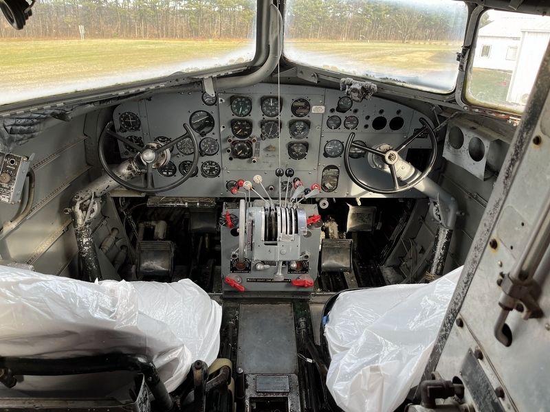 Cockpit of the Douglas DC-3 Marker image. Click for full size.