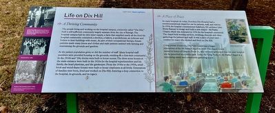 Life on Dix Hill Marker image. Click for full size.