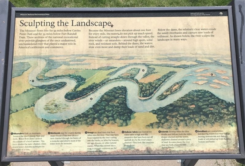 Sculpting the Landscape Marker. Click for full size. Sculpting the Landscape Marker image. Click for full size.