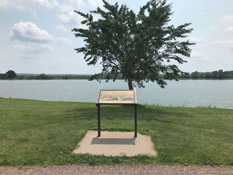 Sculpting the Landscape Marker and the Missouri River. Click for full size. Sculpting the Landscape Marker and the Missouri River image. Click for full size.