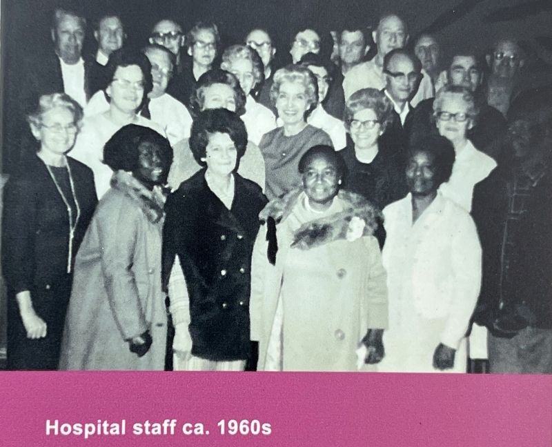 Hospital Staff ca. 1960s image. Click for full size.